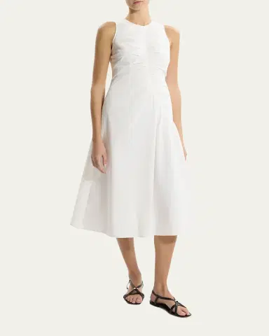 Theory Asymmetric Ruched Tank Dress | Thumbnail 2 Theory Asymmetric Ruched Tank Dress | Thumbnail 2
