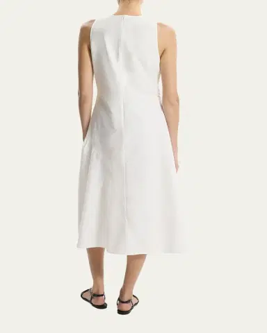 Theory Asymmetric Ruched Tank Dress | Thumbnail 3 Theory Asymmetric Ruched Tank Dress | Thumbnail 3