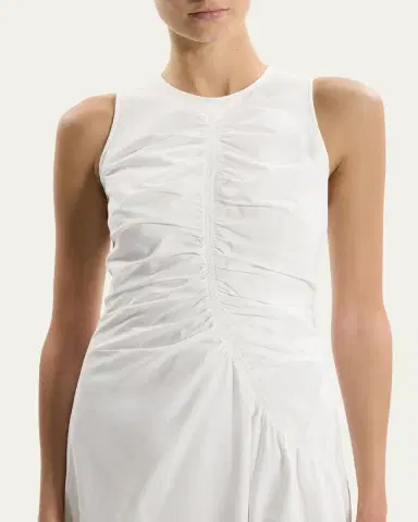 Theory Asymmetric Ruched Tank Dress | Thumbnail 5 Theory Asymmetric Ruched Tank Dress | Thumbnail 5