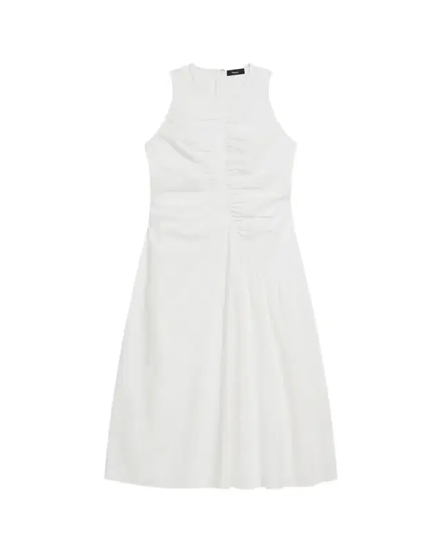 Asymmetric Ruched Tank Dress