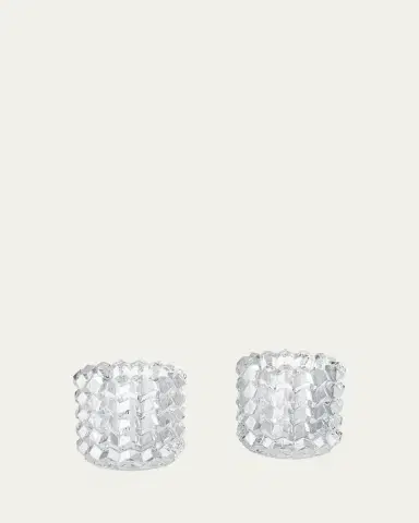 Baccarat Eye II Crystal Votives, Set of 2 | Thumbnail 2