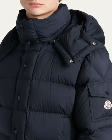 Moncler Grenoble Men's Quilted Hooded Puffer Jacket | Thumbnail 5 Moncler Grenoble Men's Quilted Hooded Puffer Jacket | Thumbnail 5