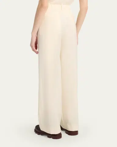 Moncler Wool Gabardine Tailored Pants | Thumbnail 3 Moncler Wool Gabardine Tailored Pants | Thumbnail 3