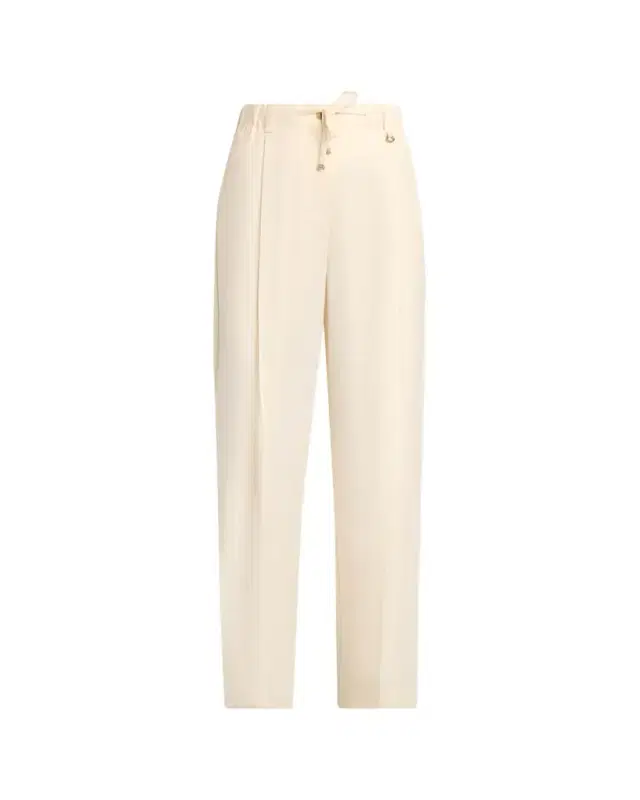 Moncler Wool Gabardine Tailored Pants