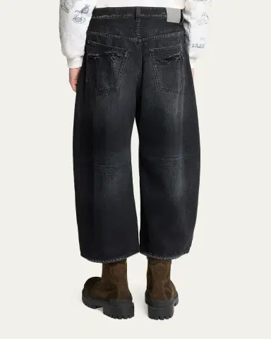 Balenciaga Men's Faded Black Roun | Thumbnail 3