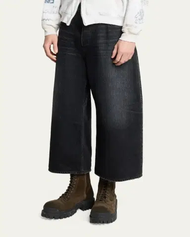 Balenciaga Men's Faded Black Roun | Thumbnail 4