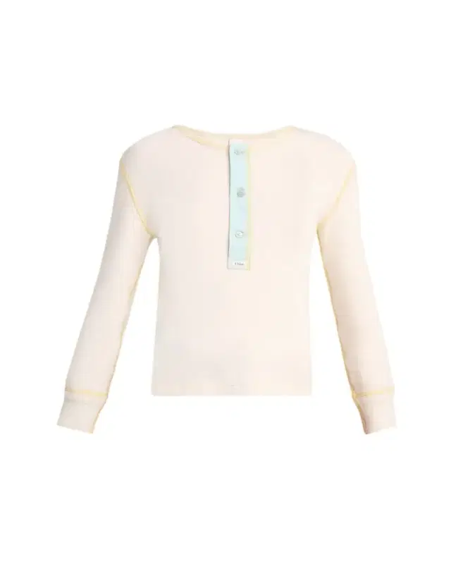 Chloe Ribbed Cotton Jersey Top