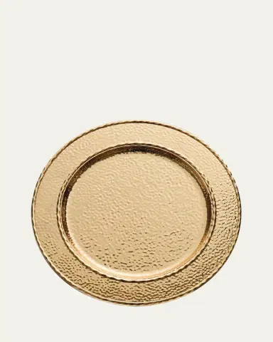 Michael Aram Hammertone Goldtone Charger | Thumbnail 2