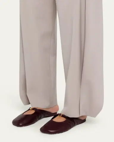 Loewe Pebble Soft Leather Mules | Thumbnail 2 Loewe Pebble Soft Leather Mules | Thumbnail 2