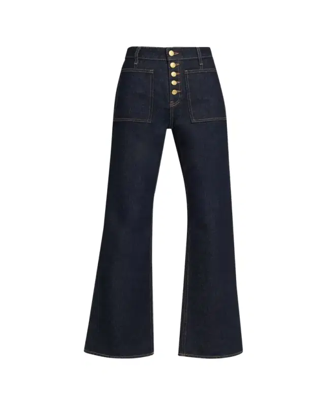 Lou Five-Button Flared Jeans