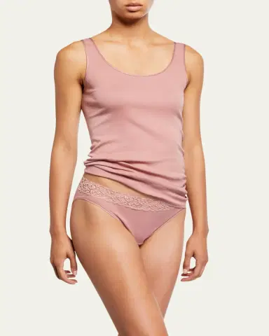 Hanro Cotton Seamless Tank | Thumbnail 3