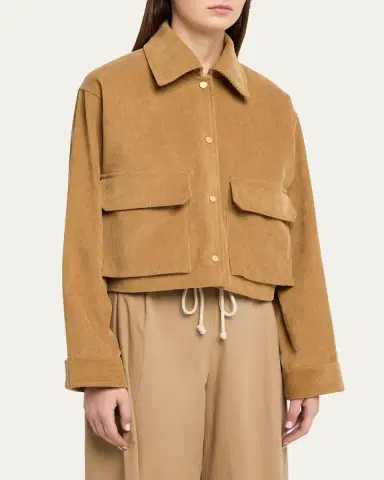 Maria McManus Corduroy Cropped A-Line Jacket | Thumbnail 4 Maria McManus Corduroy Cropped A-Line Jacket | Thumbnail 4
