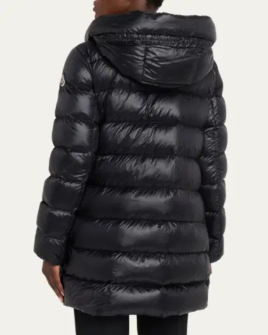 Moncler Genius Suyenne Hooded Mid-Length Down Jacket | Thumbnail 3