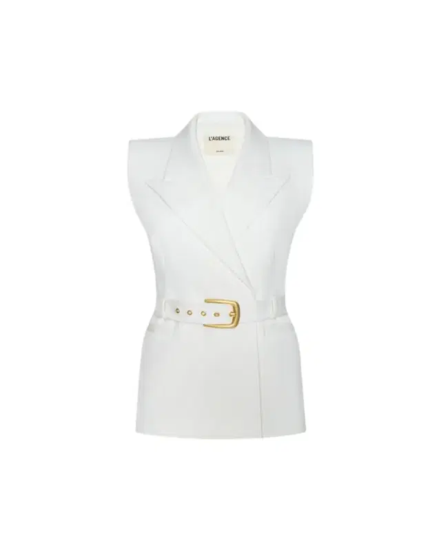 L'Agence Emerly Belted Vest