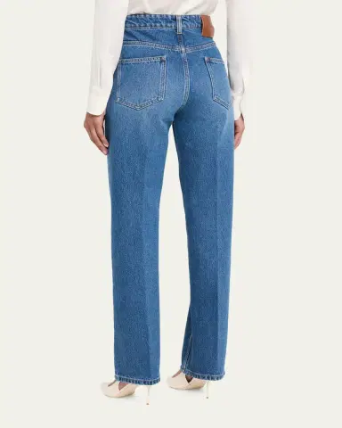 Victoria Beckham Julia High-Rise Straight-Leg Jeans | Thumbnail 3 Victoria Beckham Julia High-Rise Straight-Leg Jeans | Thumbnail 3