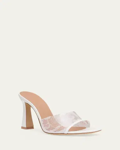 Malone Souliers 90mm Roxanna Lace Mule Sandals | Thumbnail 2