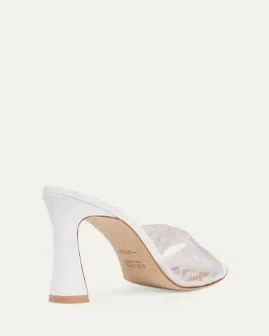 Malone Souliers 90mm Roxanna Lace Mule Sandals | Thumbnail 3