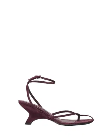 Simkhai Kelsey Suede Ankle-Strap Sandals | Thumbnail 1 Simkhai Kelsey Suede Ankle-Strap Sandals | Thumbnail 1