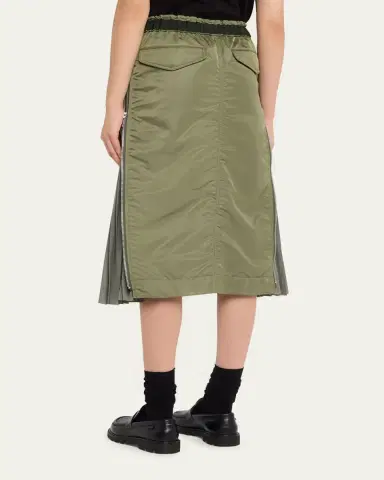 Sacai Nylon Twill Adjustable Skirt | Thumbnail 3 Sacai Nylon Twill Adjustable Skirt | Thumbnail 3