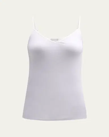 Hanro Seamless Cotton V-Neck Camisole | Thumbnail 6