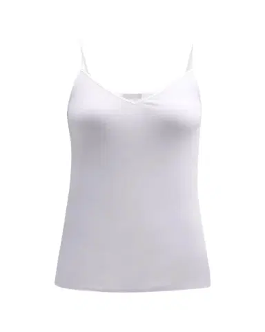 Hanro Seamless Cotton V-Neck Camisole | Thumbnail 1