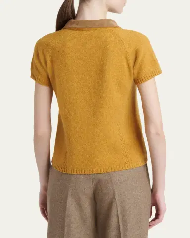 Kiton Wool Knit Polo | Thumbnail 2 Kiton Wool Knit Polo | Thumbnail 2