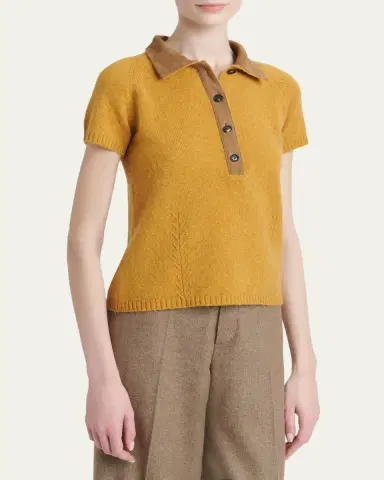 Kiton Wool Knit Polo | Thumbnail 3 Kiton Wool Knit Polo | Thumbnail 3