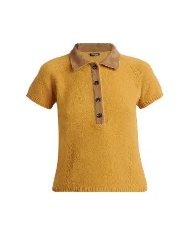 Kiton Wool Knit Polo | Thumbnail 1 Kiton Wool Knit Polo | Thumbnail 1