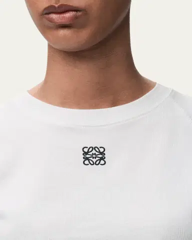 Loewe Small Fit Cap-Sleeve T-Shirt | Thumbnail 5 Loewe Small Fit Cap-Sleeve T-Shirt | Thumbnail 5