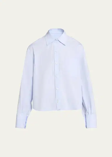 Maria McManus Organic Cotton Cropped Button-Down Shirt | Thumbnail 11 Maria McManus Organic Cotton Cropped Button-Down Shirt | Thumbnail 11