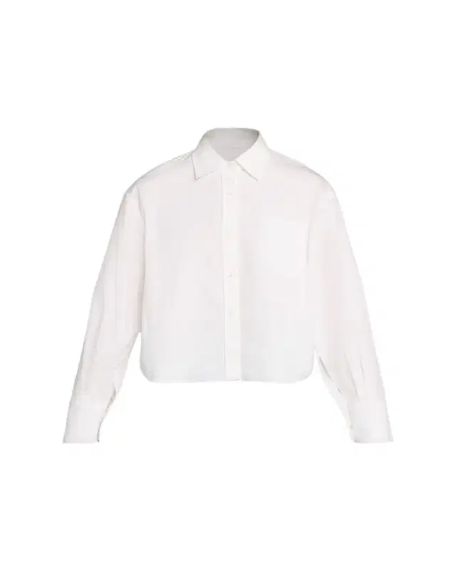 MARIA MCMANUS Organic Cotton Cropped Button-Down Shirt