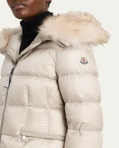 Moncler Boed Hooded Shearling-Trim Down Jacket | Thumbnail 5 Moncler Boed Hooded Shearling-Trim Down Jacket | Thumbnail 5