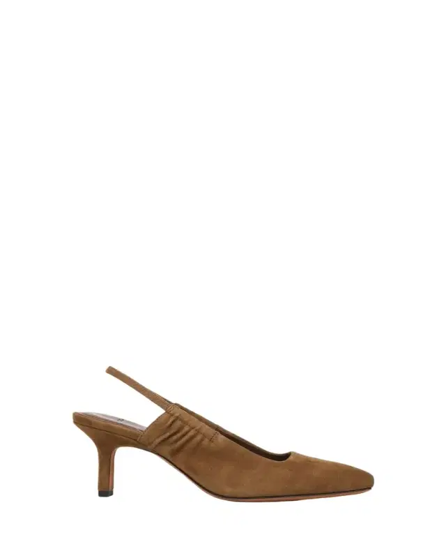 Vince 65mm Venice Suede Slingback Pumps