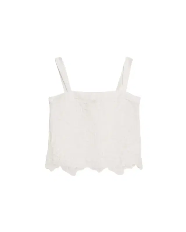 SIMKHAI Brynn Sleeveless Embroidered Top