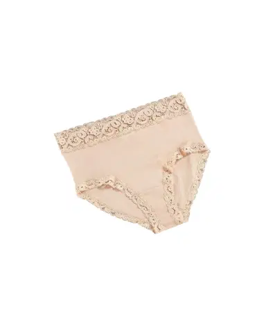 Hanro Moments Lace-Trim Full Brief | Thumbnail 1