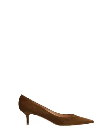 Gianvito Rossi 55mm Suede Pointed-Toe Pumps | Thumbnail 1