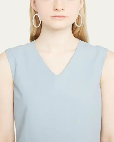 Ippolita Wavy Oval Drop Earrings in Sterling | Thumbnail 2