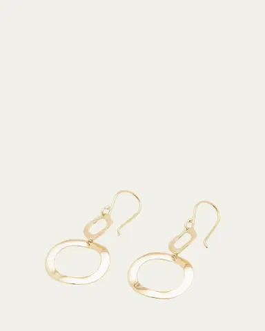 Ippolita Mini Snowman Earrings in 18K Gold | Thumbnail 3