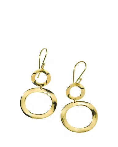 Ippolita Mini Snowman Earrings in 18K Gold | Thumbnail 1