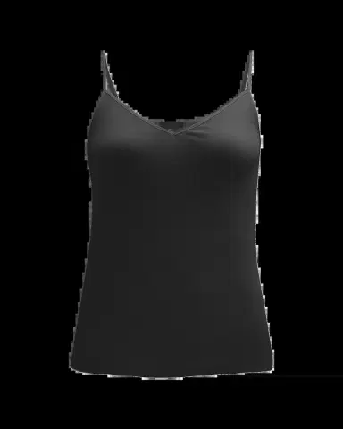 Hanro Seamless Cotton V-Neck Camisole | Thumbnail 4