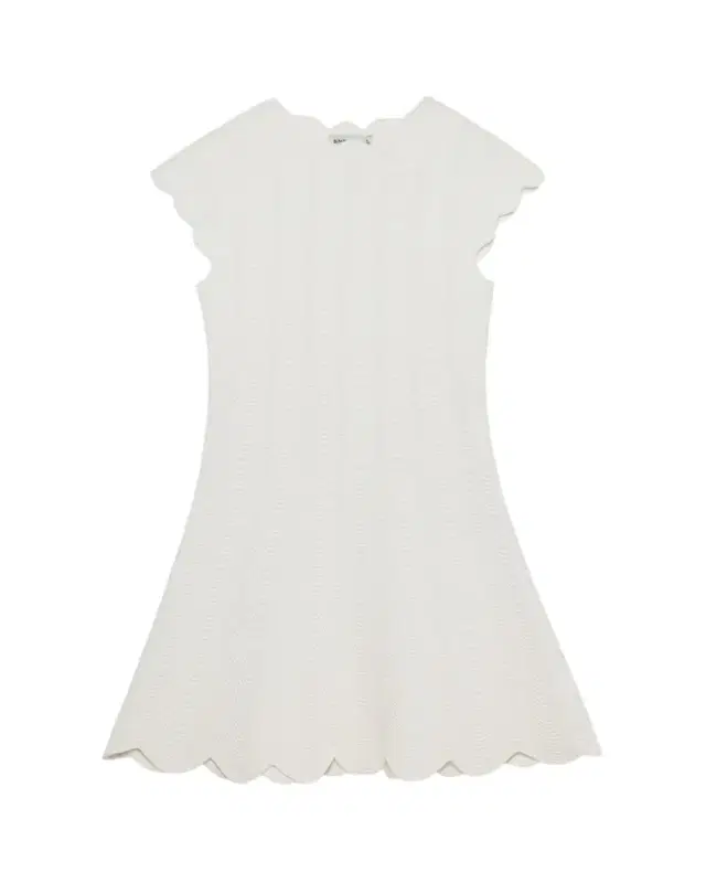 Evalynn Wavy Knit Mini Dress