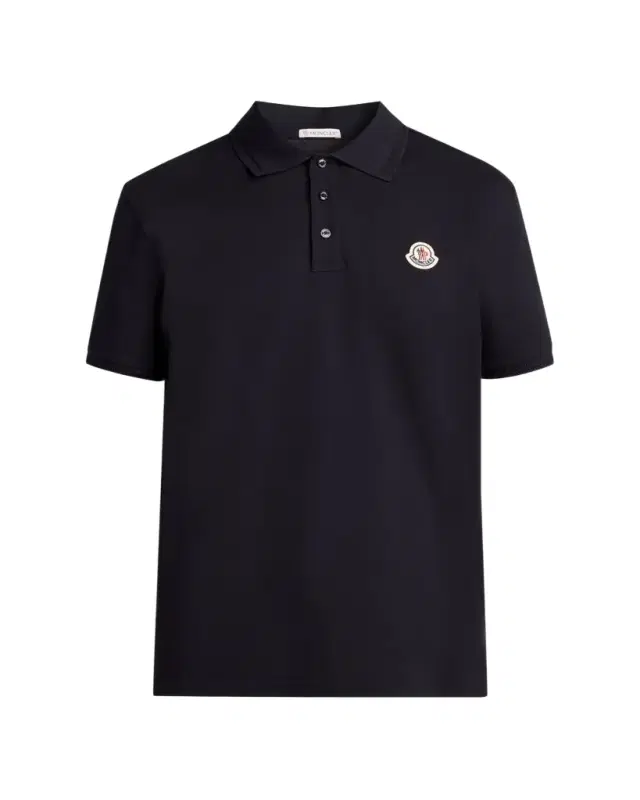 Moncler Men's Logo Cotton Polo Shirt