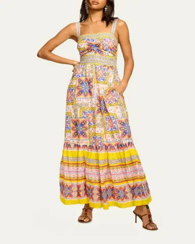 Ramy Brook Alora Printed Cotton Maxi Dress | Thumbnail 2
