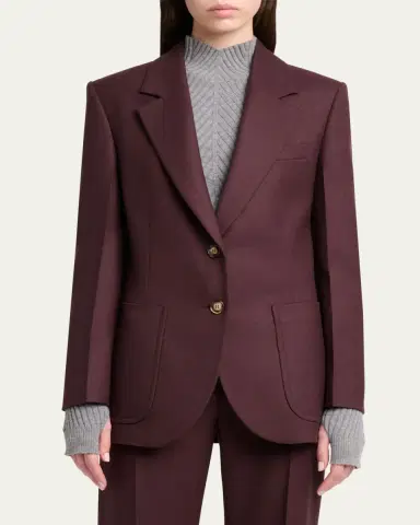 Victoria Beckham Katherine Wool Jacket | Thumbnail 4 Victoria Beckham Katherine Wool Jacket | Thumbnail 4