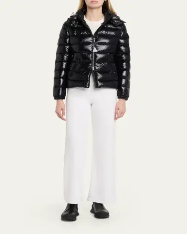 Moncler Bady Hooded Short Down Jacket | Thumbnail 2 Moncler Bady Hooded Short Down Jacket | Thumbnail 2