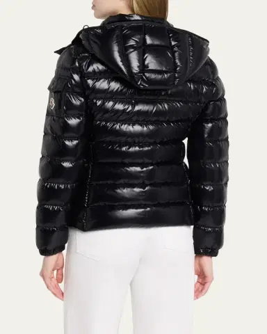Moncler Bady Hooded Short Down Jacket | Thumbnail 3 Moncler Bady Hooded Short Down Jacket | Thumbnail 3