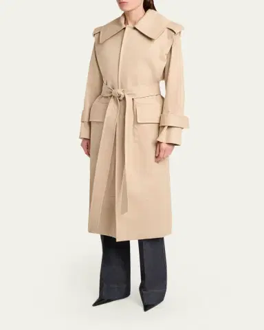 Victoria Beckham Philippa Trench Coat | Thumbnail 2 Victoria Beckham Philippa Trench Coat | Thumbnail 2