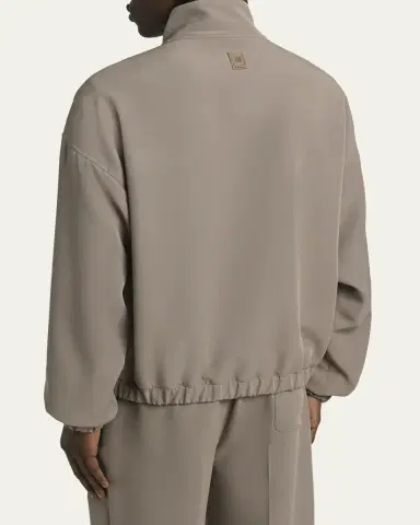 AMIRI Men's Logo Patch Full-Zip Blouson | Thumbnail 3 AMIRI Men's Logo Patch Full-Zip Blouson | Thumbnail 3