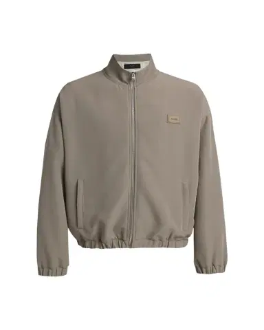 AMIRI Men's Logo Patch Full-Zip Blouson | Thumbnail 1 AMIRI Men's Logo Patch Full-Zip Blouson | Thumbnail 1
