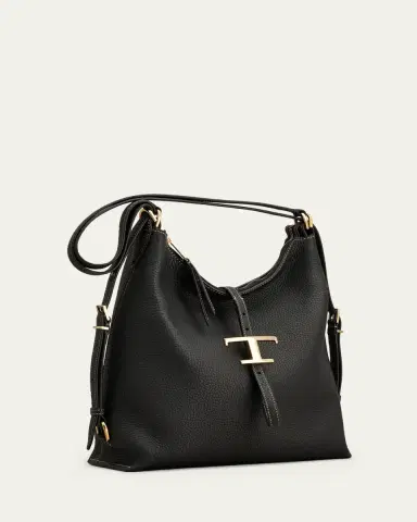 Tod's T Timeless Grain Leather Shoulder Bag | Thumbnail 2